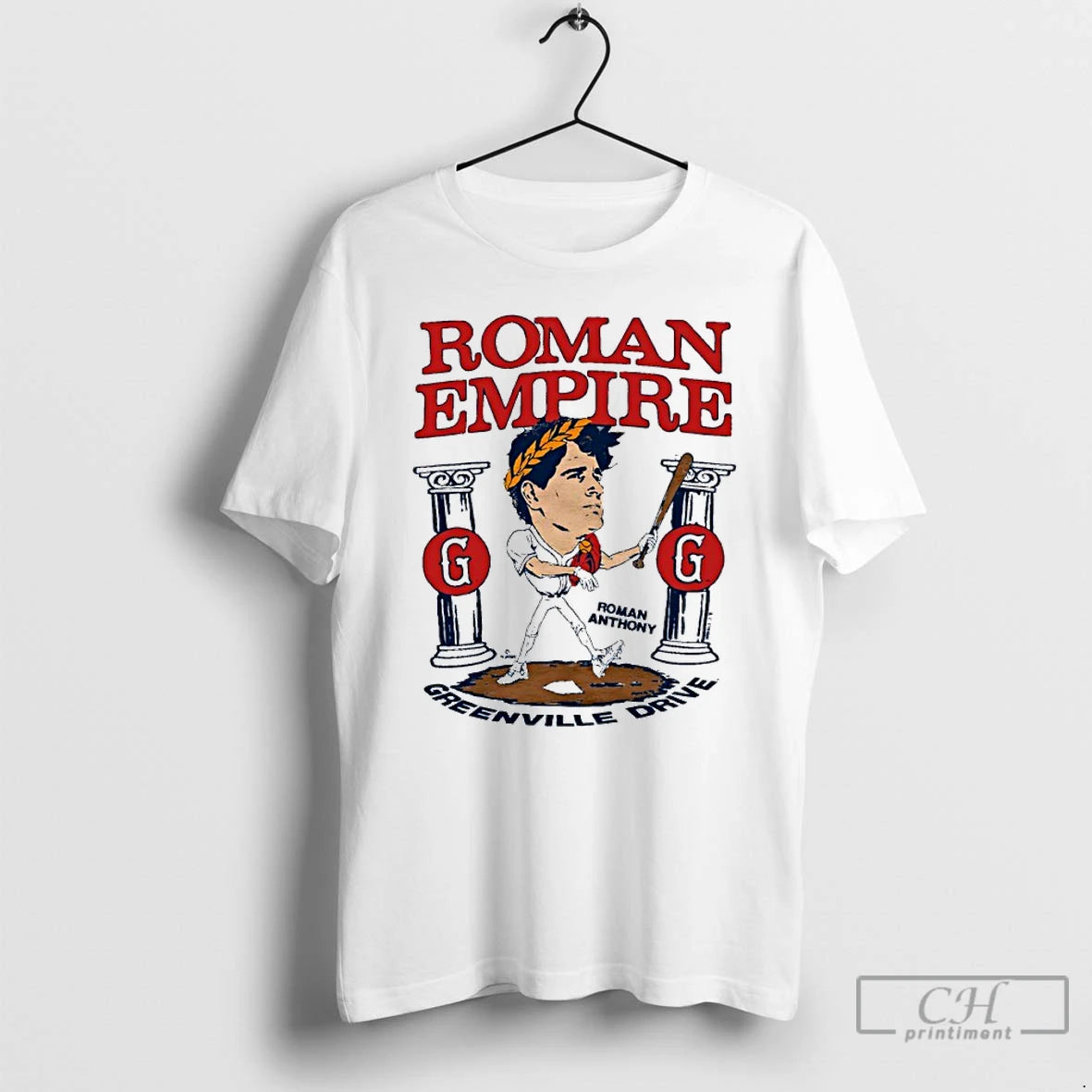 Classic Greenville Drive Roman Anthony Roman Empire Caricature