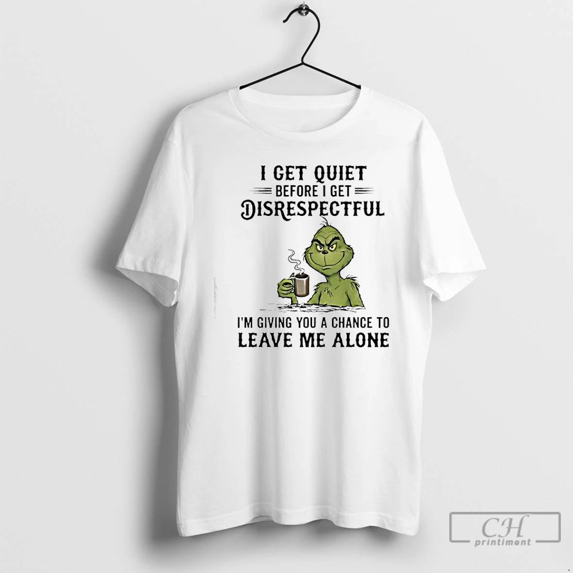 Classic Grinch Get Quiet Before I Get Disrespectful T-Shirts, Hoodie, Sweatshirt | WearSparks.com