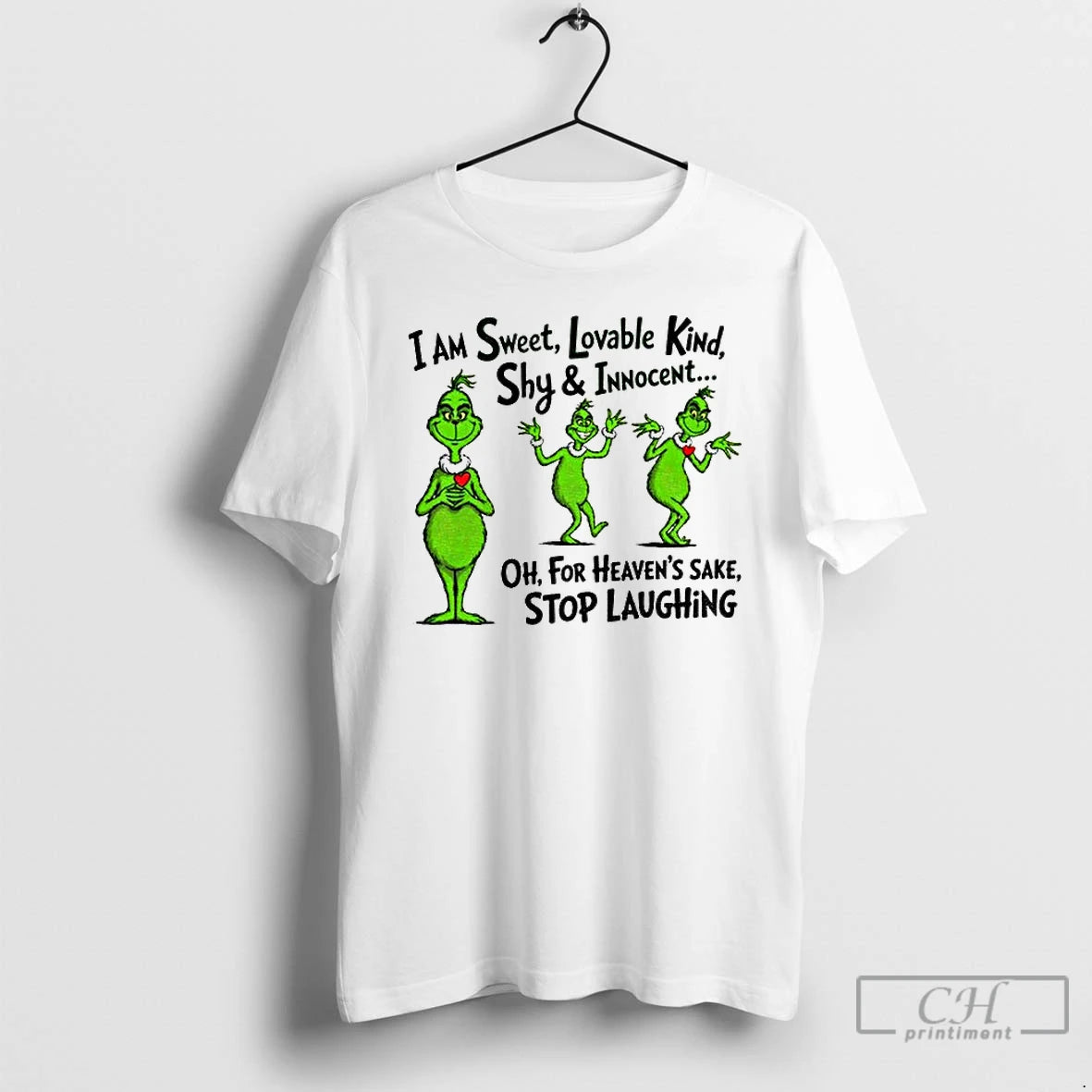 Classic Grinch I Am Sweet Lovable Kind Shy And Innocent Christmas T-Shirts, Hoodie, Sweatshirt | WearSparks.com