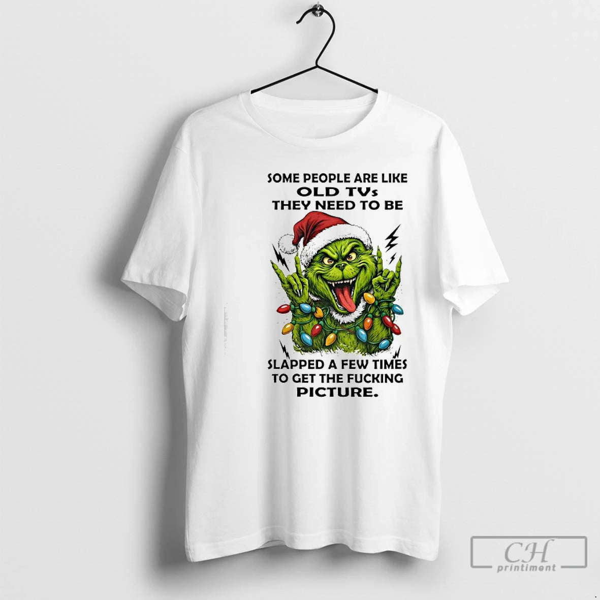 Classic Grinch Some People Are Like Old Tus They Need To Be Slapped A Few T-Shirts, Hoodie, Sweatshirt | WearSparks.com