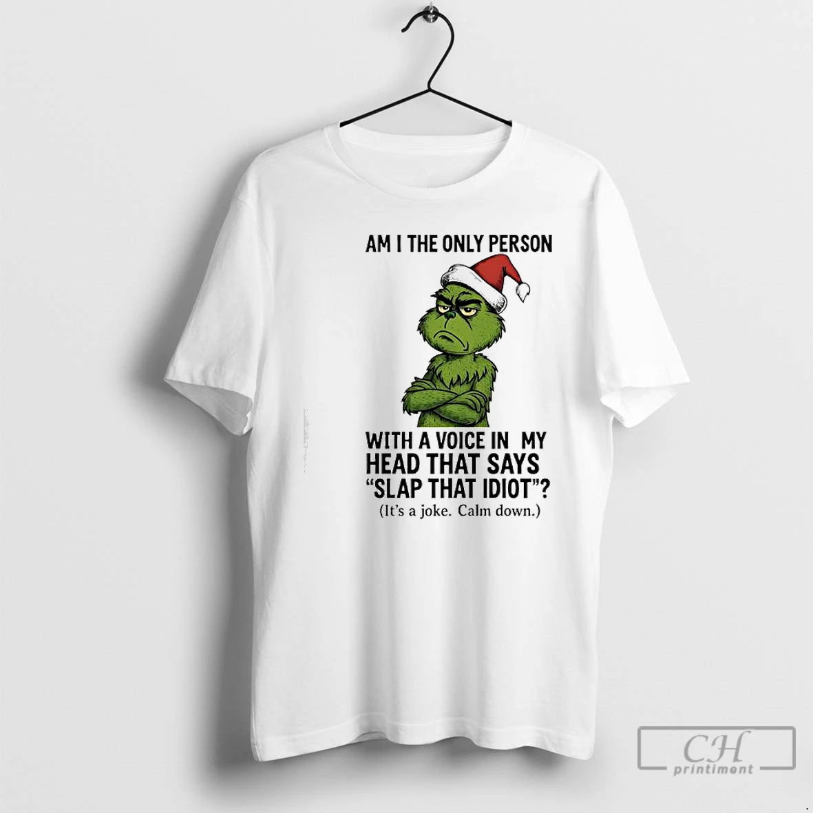 Classic Grinch Am I The Only Person With A Voice In My Head That Says T-Shirts, Hoodie, Sweatshirt | WearSparks.com