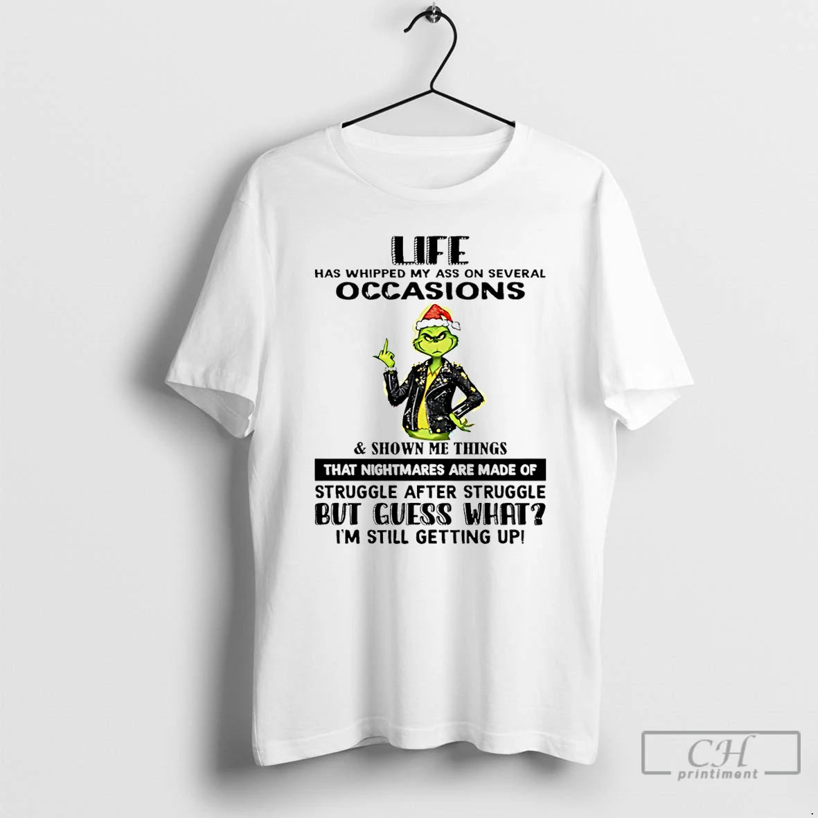 Classic Grinch Life Has Whipped My Ass On Several Occasions Shown Me Things T Shirts Hoodie, Sweatshirt | WearSparks.com