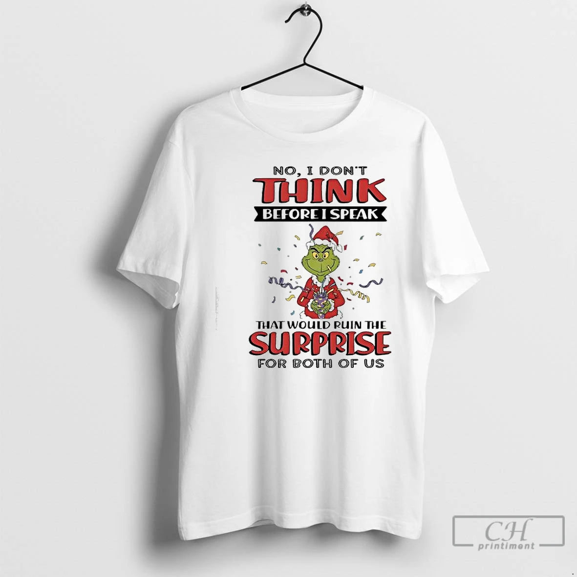 Classic Grinch No I Dont Think Before I Speak T-Shirts, Hoodie, Sweatshirt | WearSparks.com