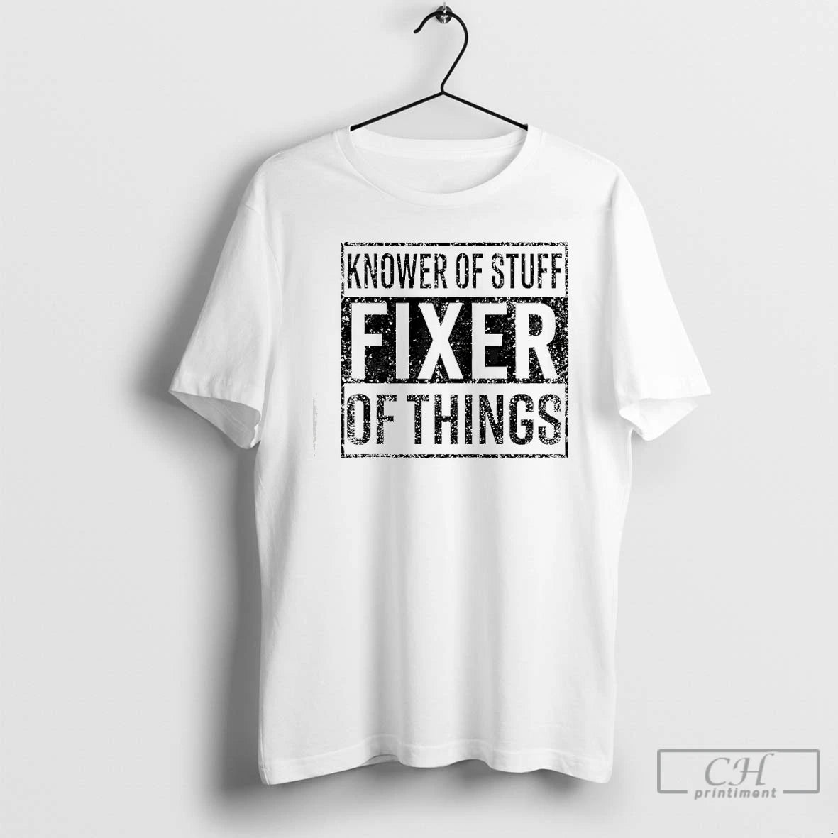 Classic Handyman Dad Father Knower Of Stuff Fixer Of Things T-Shirts, Hoodie, Sweatshirt | WearSparks.com
