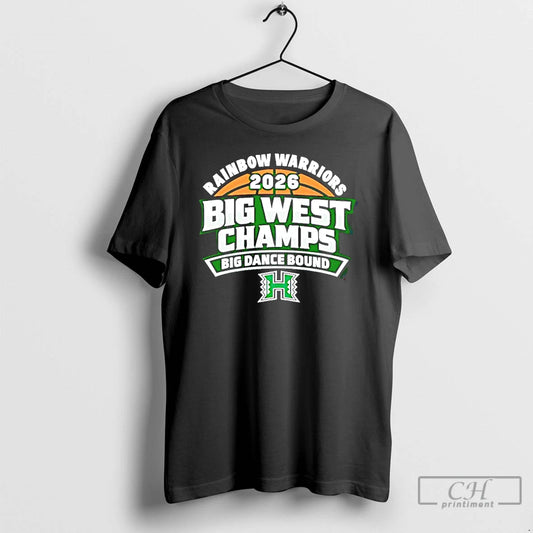 Classic Hawaii Rainbow Warriors 2026 Big West Champs Big Dance Bound