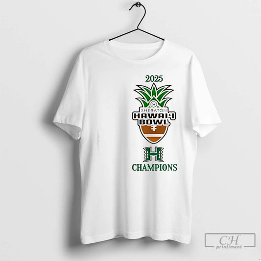 Classic Hawaii Rainbow Warriors Hawaii Bowl Champions 2025 T-Shirts, Hoodie, Sweatshirt | WearSparks.com
