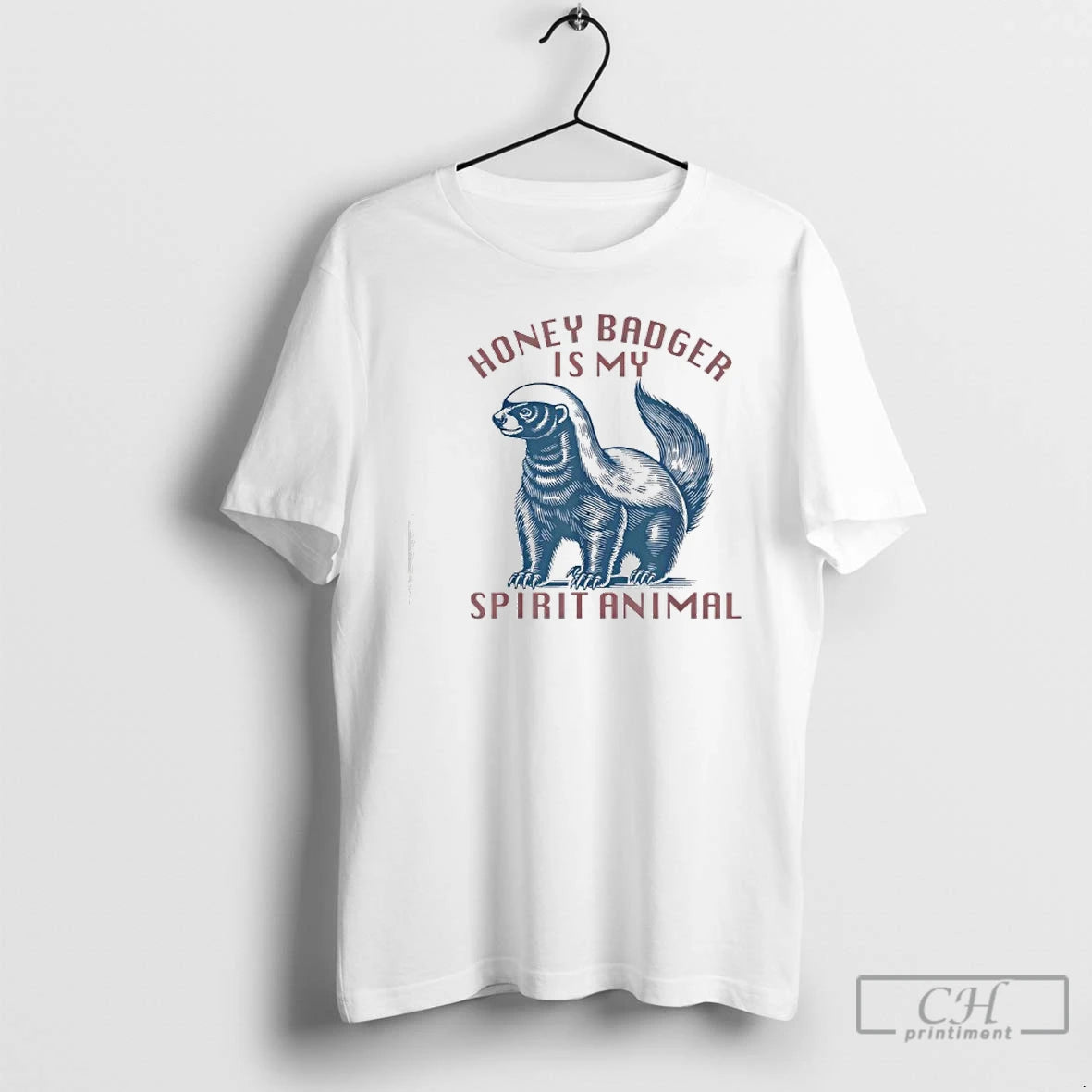 Classic Honey Badger Is My Spirit Honey Badger Vintage T-Shirts, Hoodie, Sweatshirt | WearSparks.com