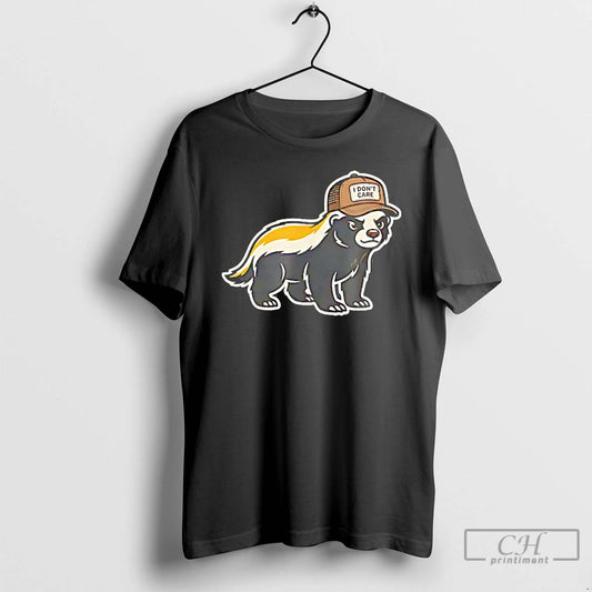 Classic Honey Badger I Dont Care Trucker Fuuny T-Shirts, Hoodie, Sweatshirt | WearSparks.com