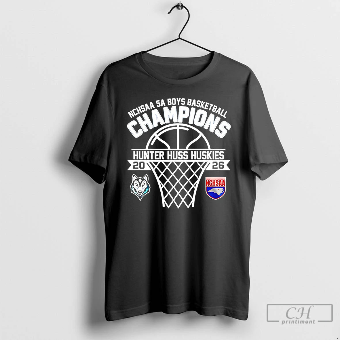 Classic Hunter Huss Huskies 2026 Nchsaa 5a Boys Basketball Champions