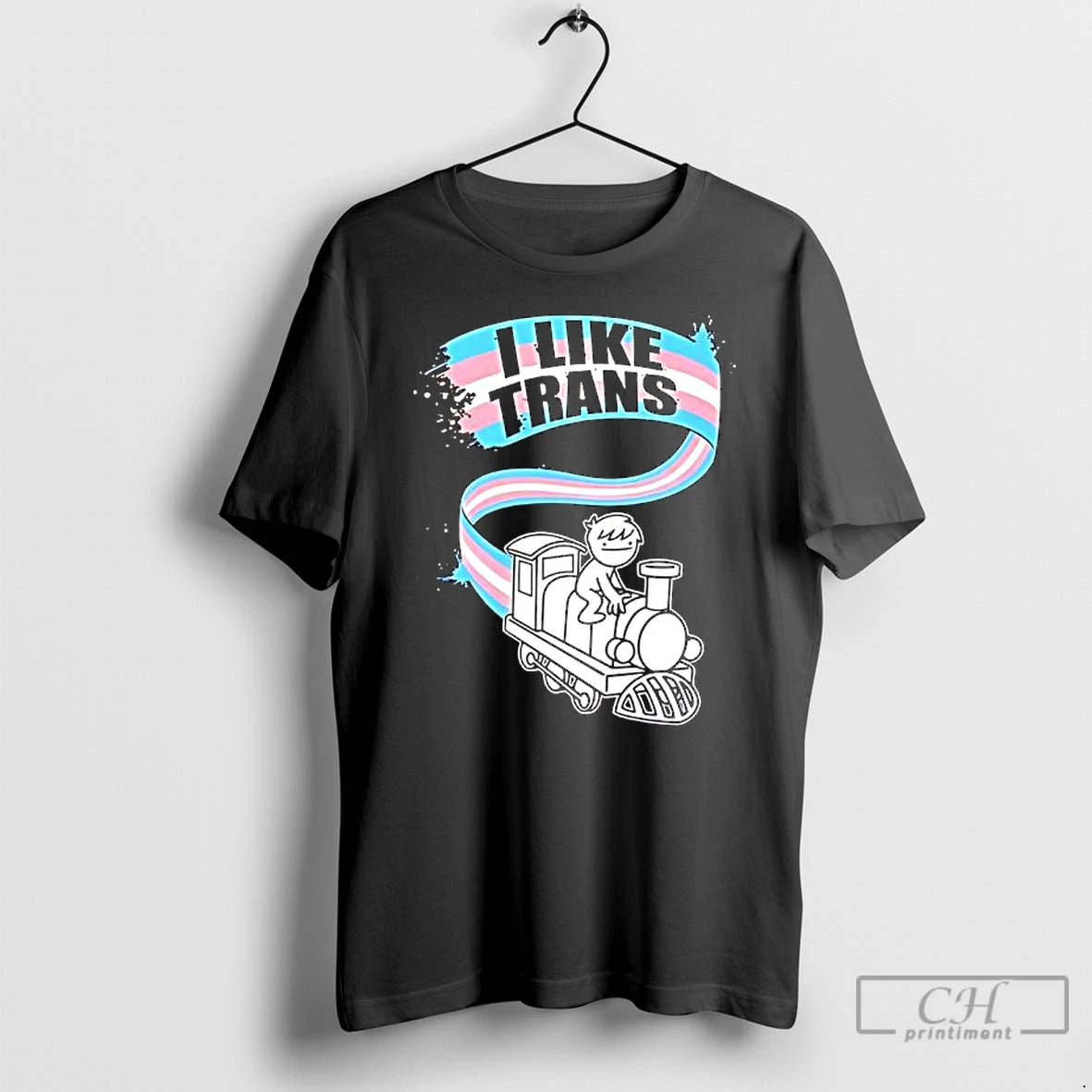 Classic I Like Trans Transgender Pride Flag Ribbon T-Shirts, Hoodie, Sweatshirt | WearSparks.com