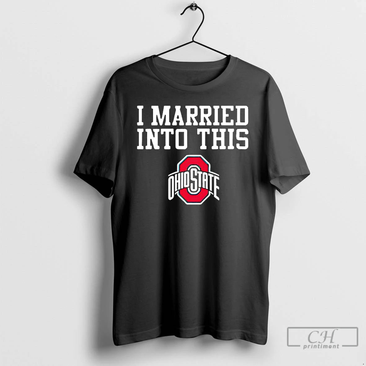 Classic I Married Into This Ohio State Logo T-Shirts, Hoodie, Sweatshirt | WearSparks.com