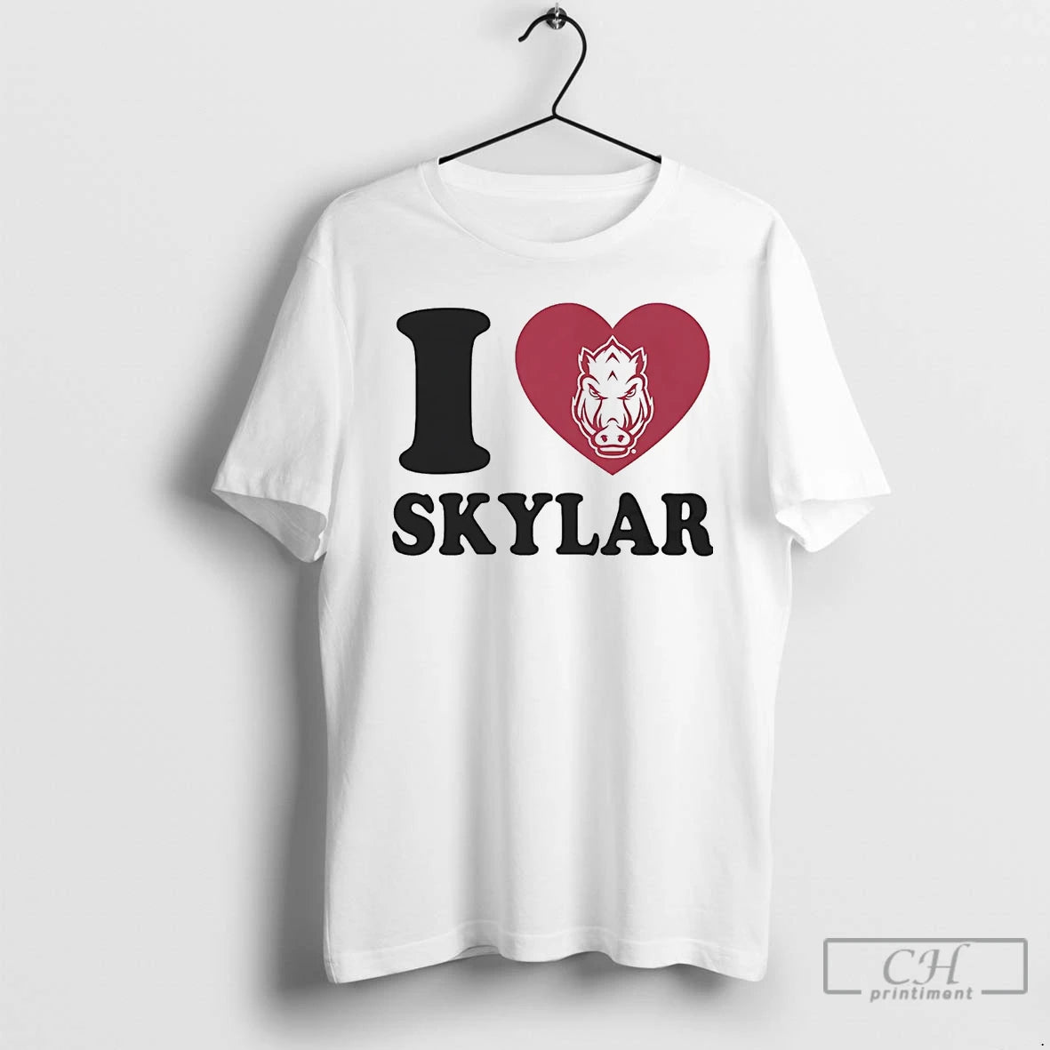 Classic I Love Skylar Ellison Heart Arkansas Razorbacks T-Shirts, Hoodie, Sweatshirt | WearSparks.com