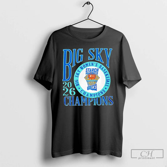 Classic Idaho Vandals 2026 Big Sky Womens Basketball Champions Logo