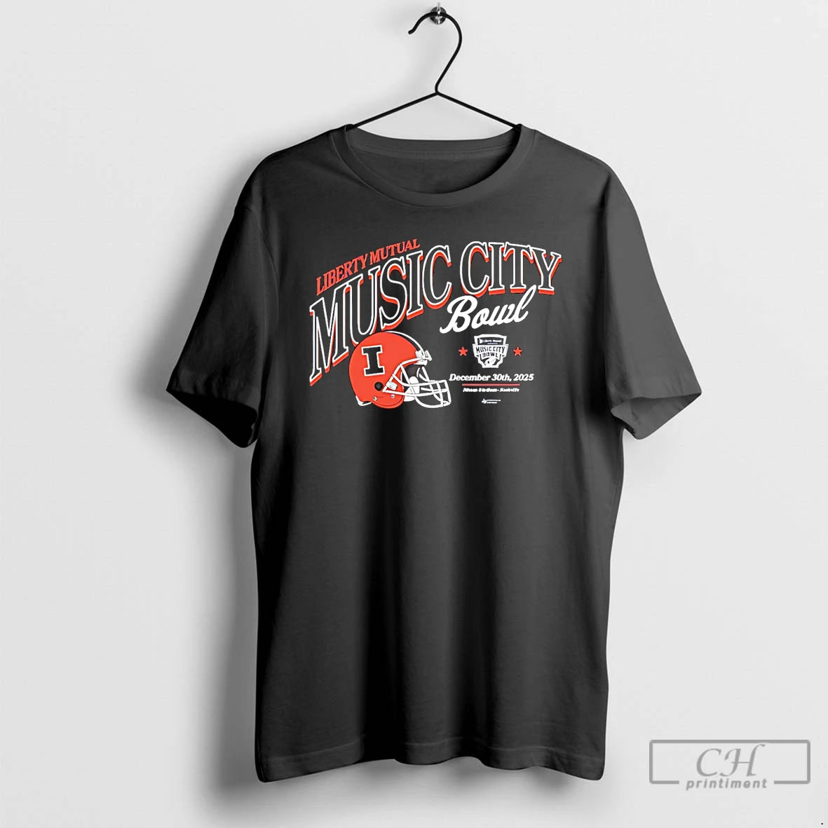 Classic Illinois Fighting Illini 2025 Liberty Mutual Music City Bowl T-Shirts, Hoodie, Sweatshirt | WearSparks.com