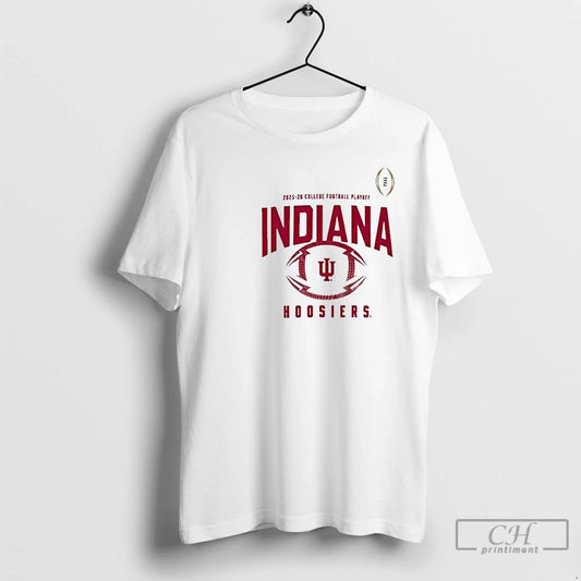 Classic Indiana College Football Playoff 2025 2026 Bound Circle White T-Shirts, Hoodie, Sweatshirt | WearSparks.com