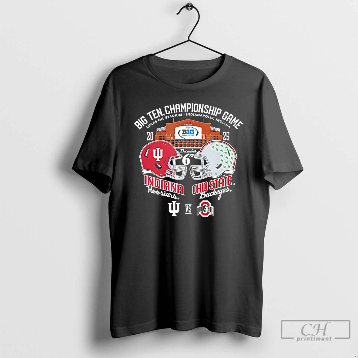 Classic Indiana Vs Ohio State Big Ten Championship 2025 Football T-Shirts, Hoodie, Sweatshirt | WearSparks.com