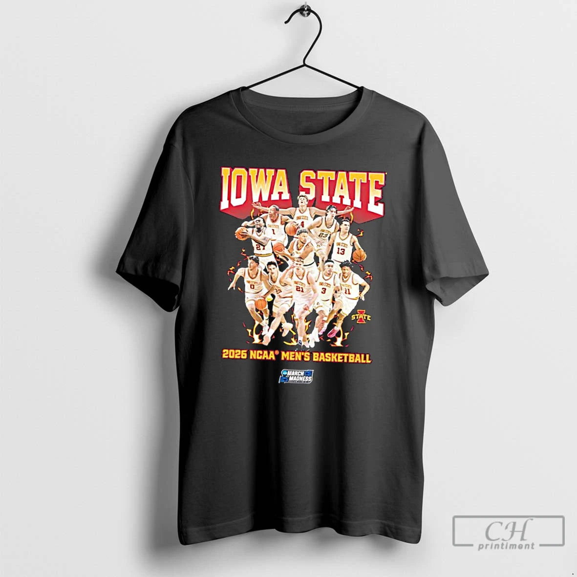 Classic Iowa State Cyclones 2026 Ncaa March Madness Mens Basketball Team