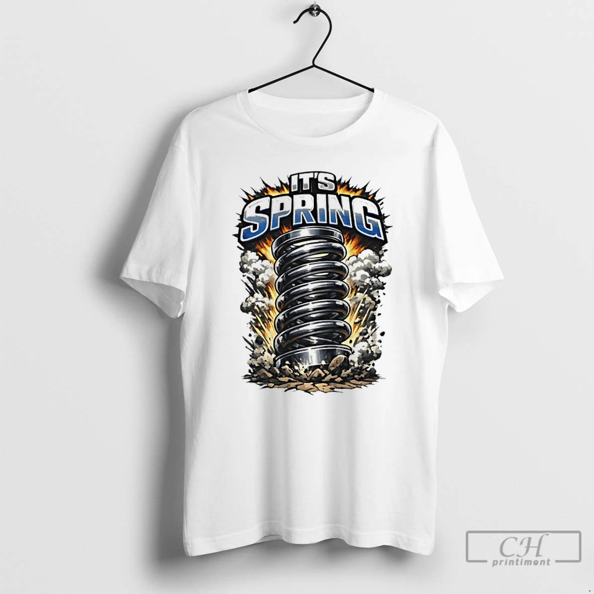 Classic Its Spring Bold Coil Graphic