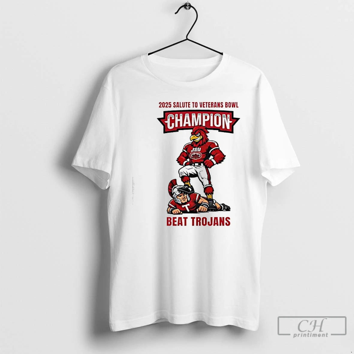 Classic Jsu Beat Trojans 2025 Salute To Veterans Bowl Champion T-Shirts, Hoodie, Sweatshirt | WearSparks.com