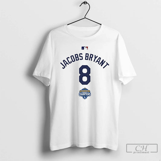 Classic Jacobs Bryant 8 Back To Back Champs World Champions T-Shirts, Hoodie, Sweatshirt | WearSparks.com