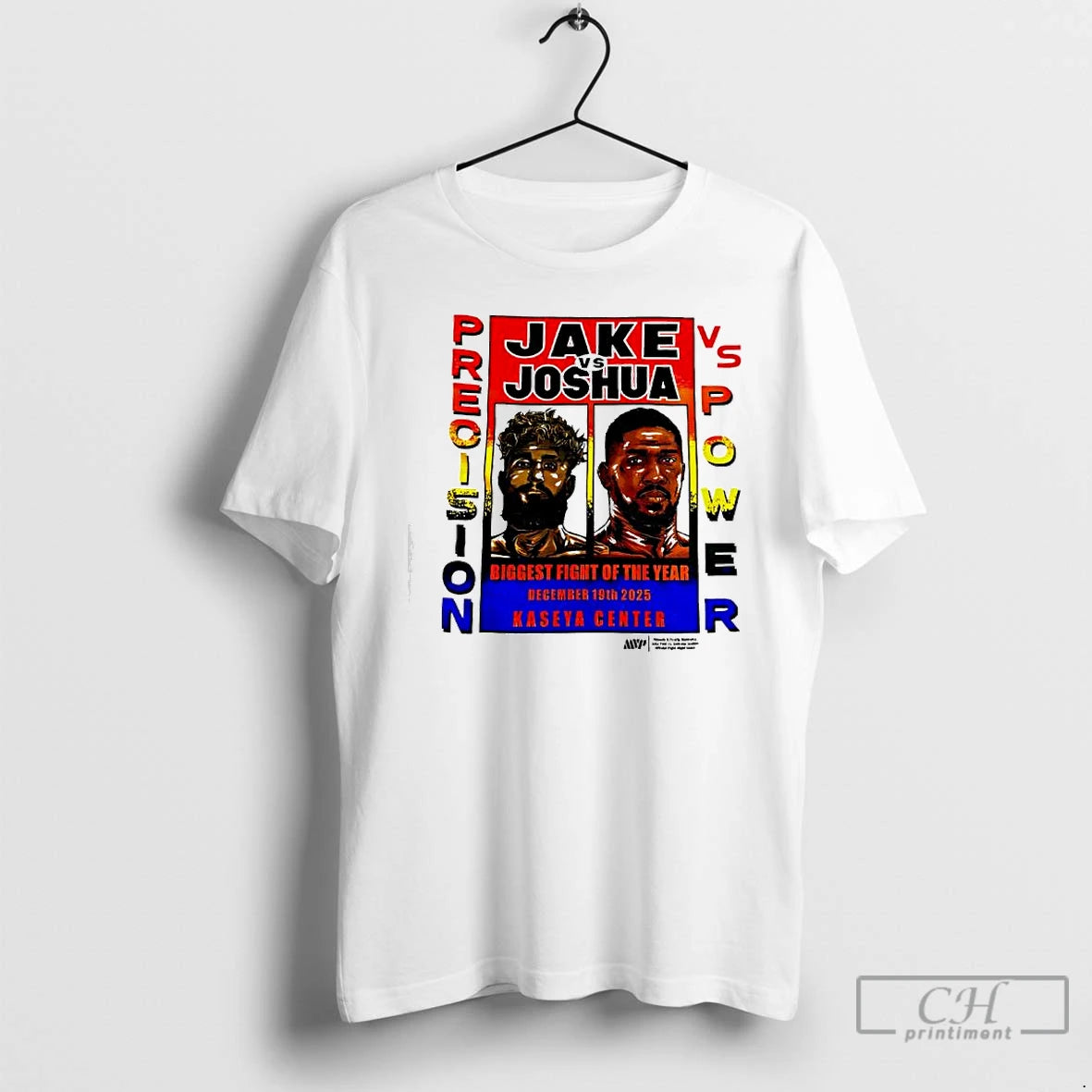 Classic Jake Vs Joshua Precision Vs Power Biggest Fight Of The Year T Shirts Sweater Hoodie, Sweatshirt | WearSparks.com