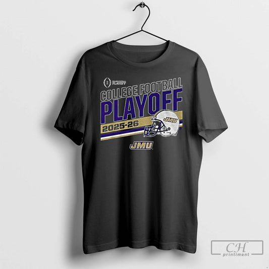 Classic James Madison Dukes Football 2025 Cfp Stripe College Football Playoff 2025 T Shirts Sweater Hoodie, Sweatshirt