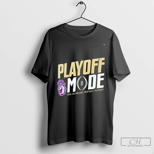 Classic James Madison Dukes Playoff Mode 2025 26 College Football Playoff Chriast T Shirts Sweater Hoodie, Sweatshirt