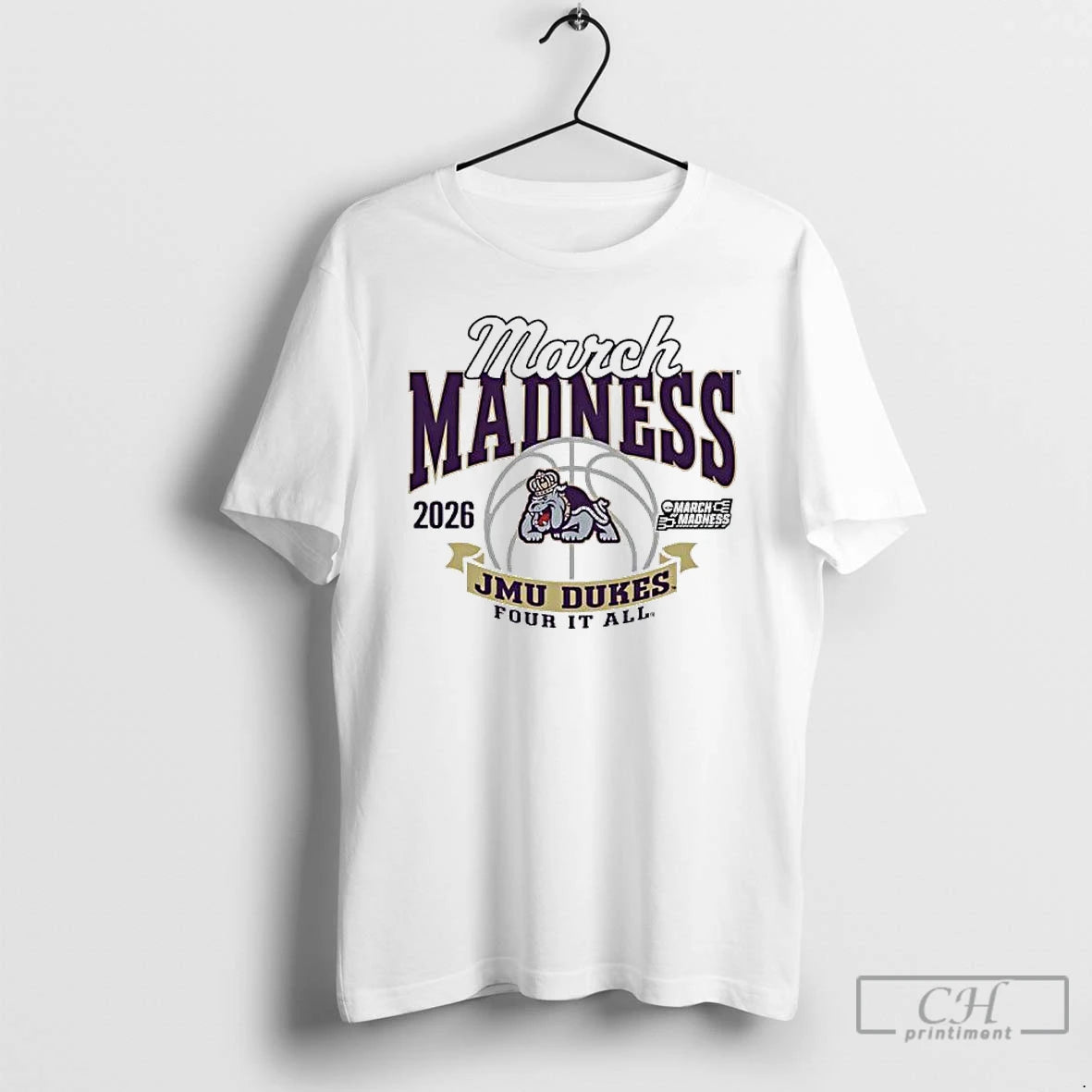 Classic James Madison University Womens Basketball 2026 March Madness Bound
