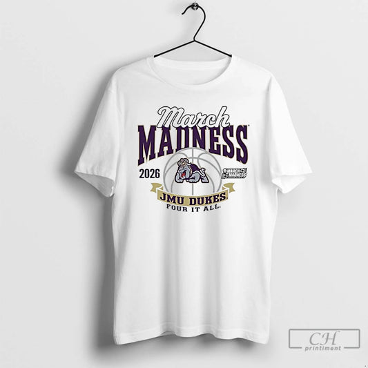 Classic James Madison University Womens Basketball 2026 March Madness Bound