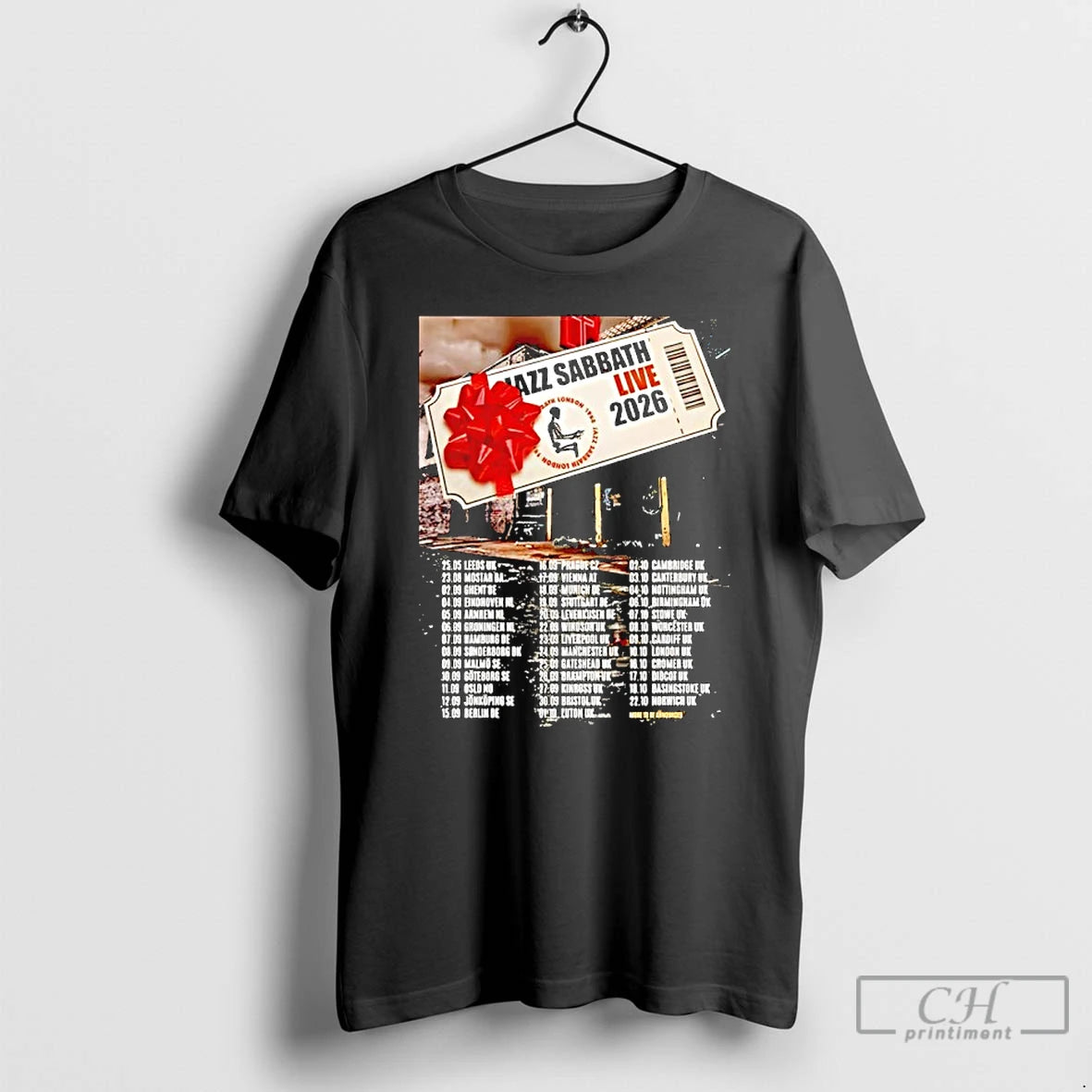 Classic Jazz Sabbath Live 2026 Uk And Europe Schedule Dates T-Shirts, Hoodie, Sweatshirt | WearSparks.com