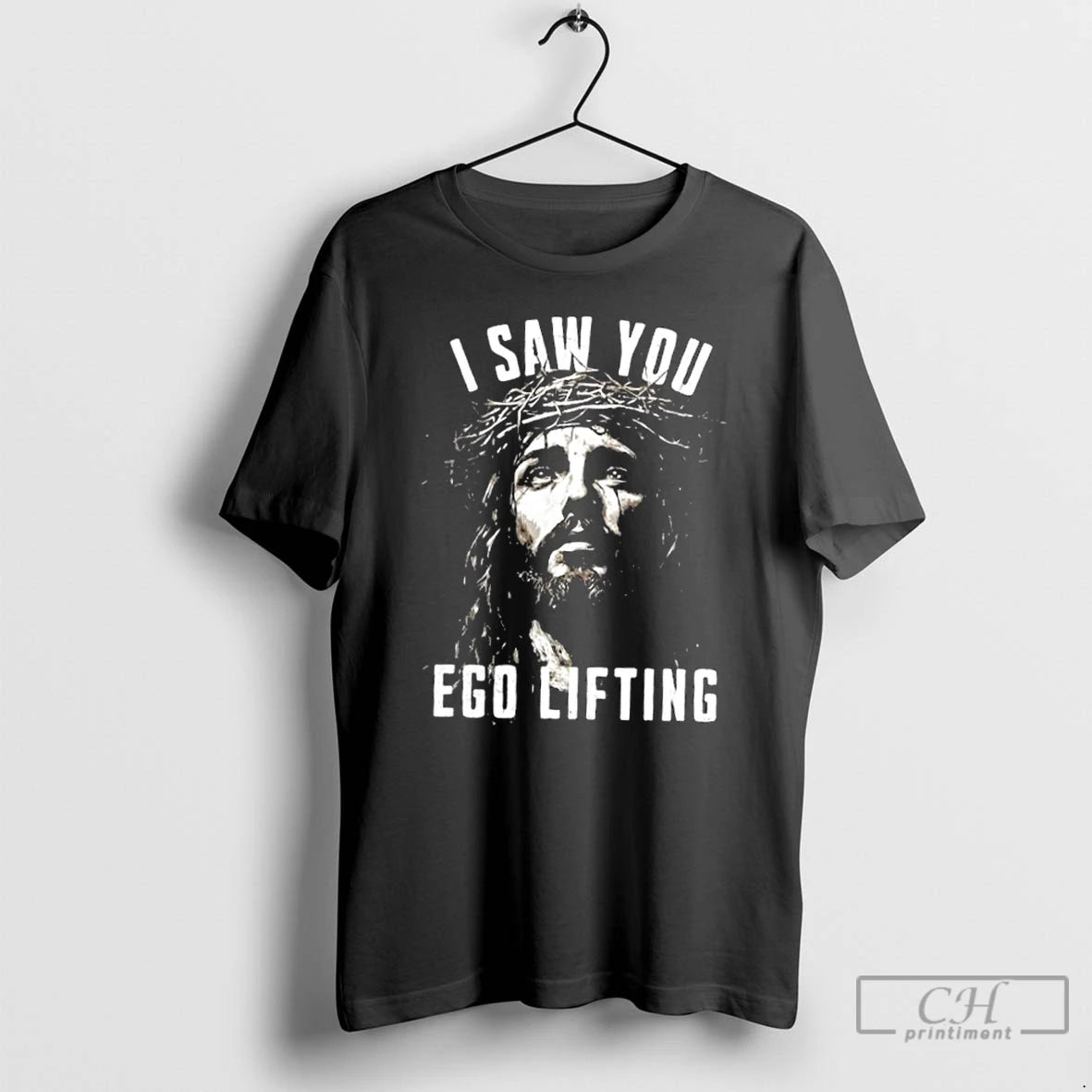 Classic Jesus I Saw You Ego Lifting T-Shirts, Hoodie, Sweatshirt | WearSparks.com