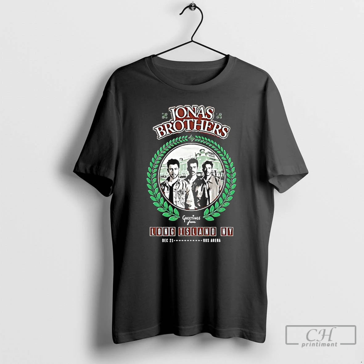 Classic Jonas Brothers Greetings From Long Island Ny Tour At Ubs Arena On Dec 21 T-Shirts, Hoodie, Sweatshirt