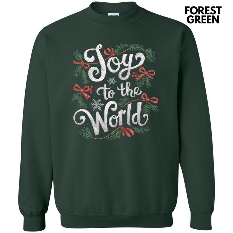 Classic Joy To The World Sweatshirt T-Shirts, Hoodie | WearSparks.com