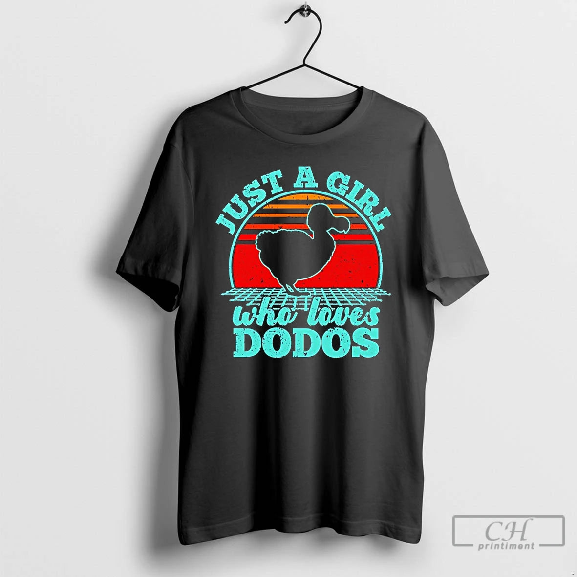 Classic Just A Girl Who Loves Dodos Sunset T-Shirts, Hoodie, Sweatshirt | WearSparks.com