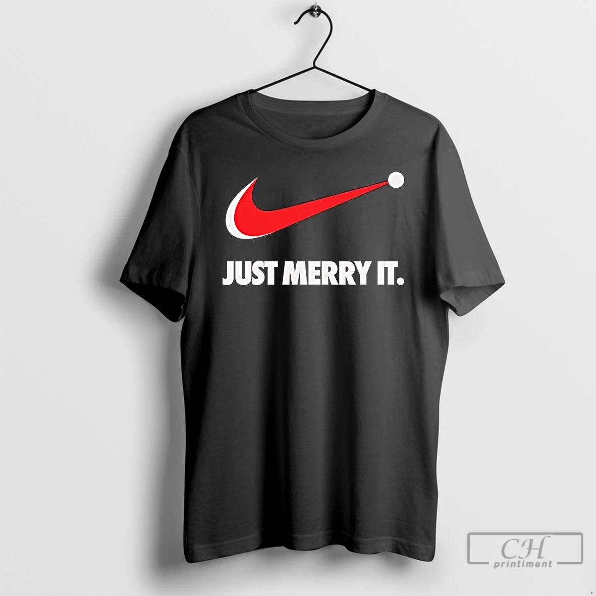 Classic Just Merry It Just Do It Merry Logo Christmas T-Shirts, Hoodie, Sweatshirt | WearSparks.com