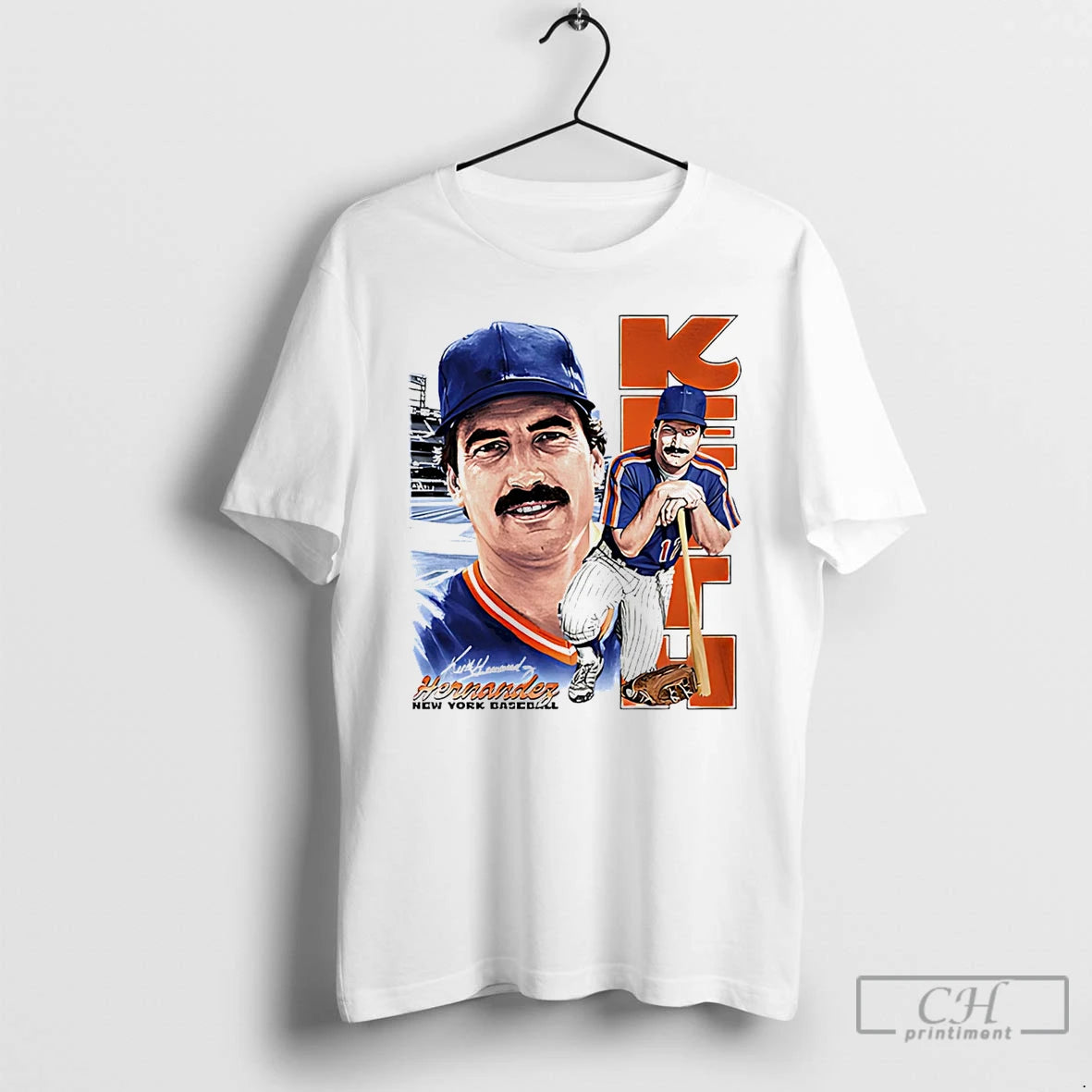 Classic Keith Hernandez New York Mets Name Number Vintage