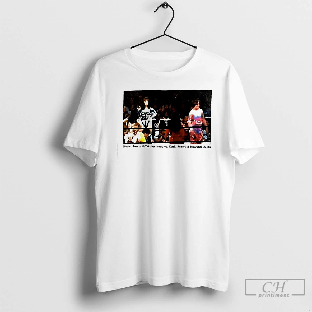 Classic Kyoko Inoue Takako Inoue Vs Cutie Suzuki Mayumi Ozaki Wrestling Match T Shirts Sweater Hoodie, Sweatshirt