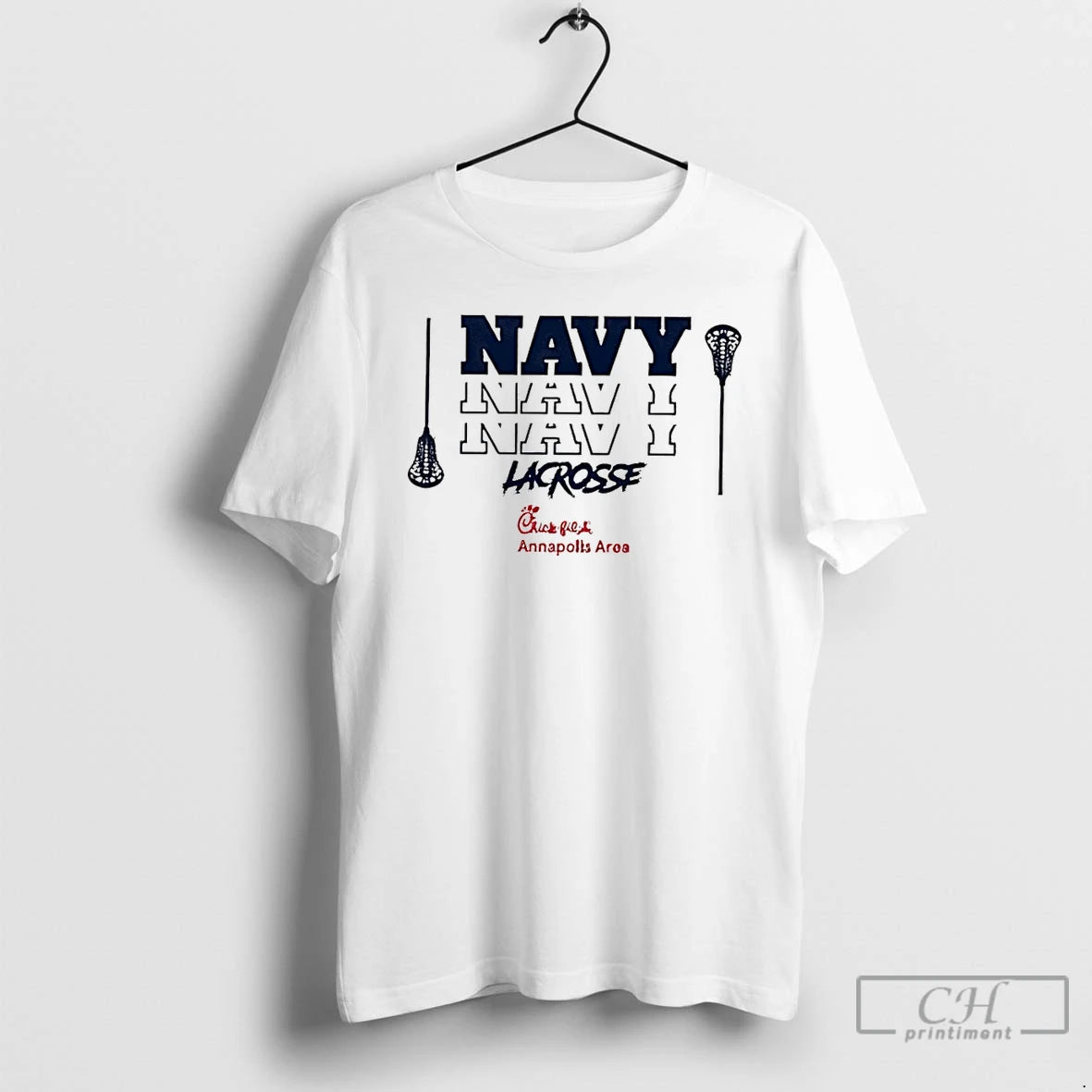 Classic Lacrosse Navy Chick Fil A Annapolis Vintage
