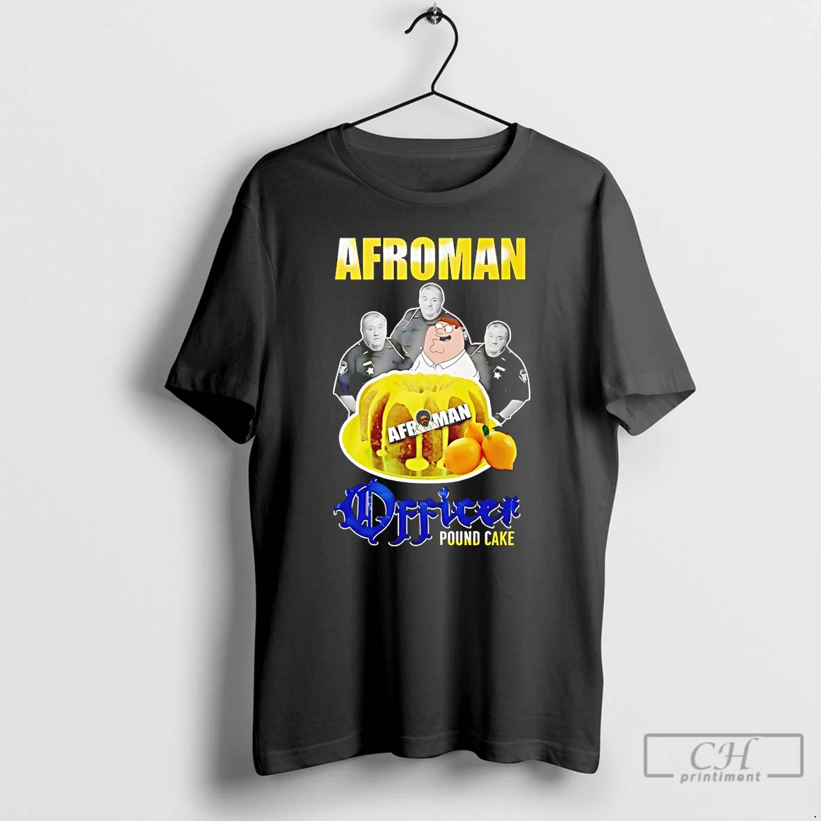 Classic Lemon Pound Cake Afroman Peter Griffin Graphic
