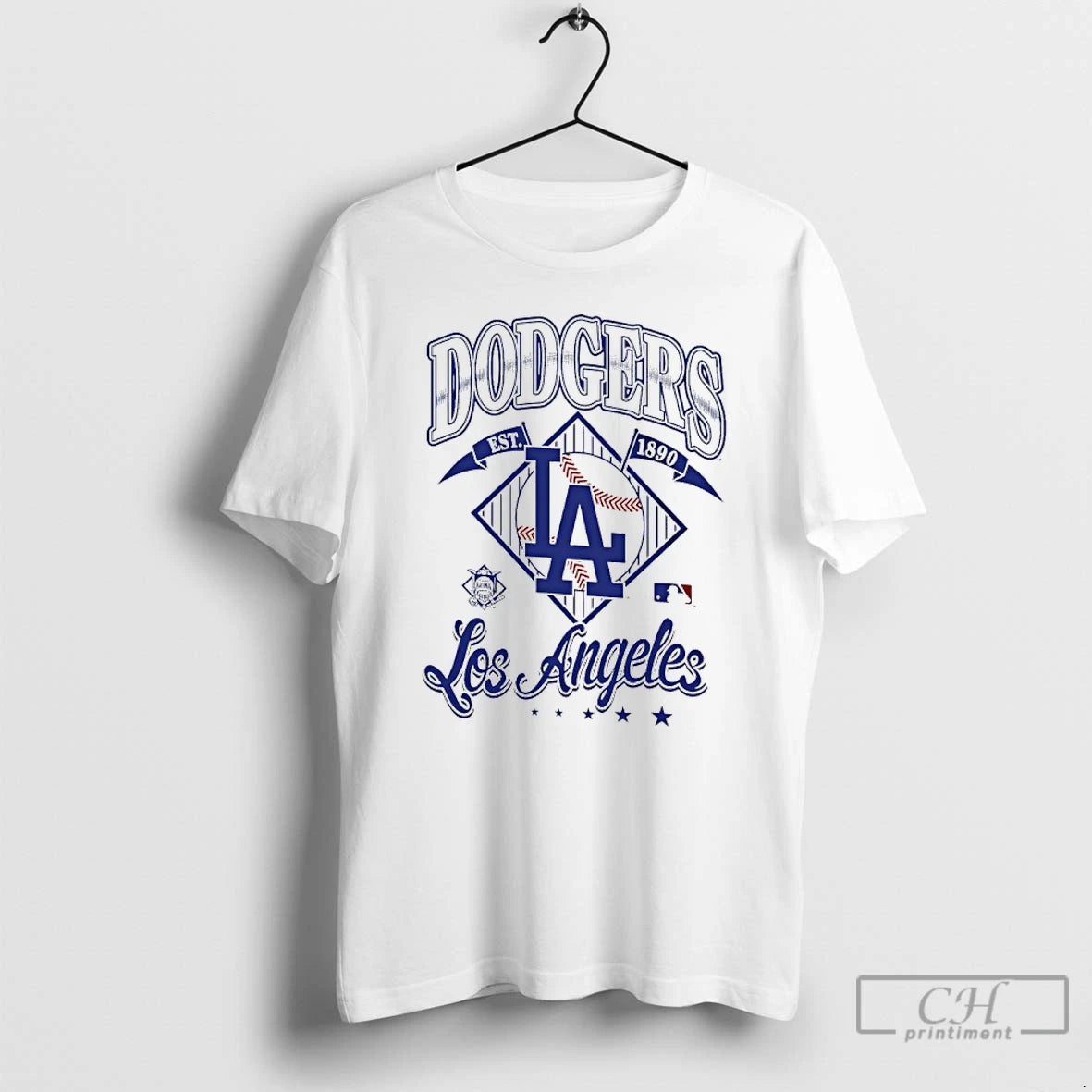 Classic Los Angeles Dodgers Baseball National League Est 1890