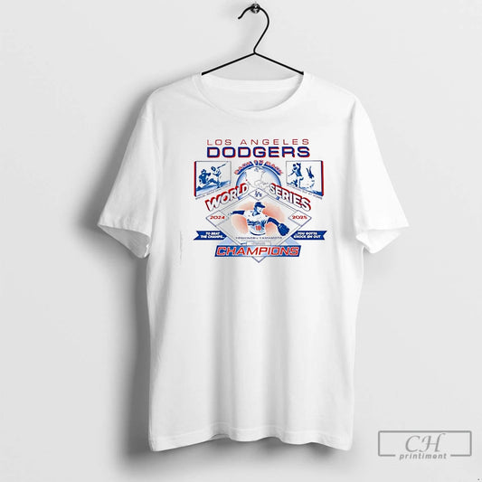Classic Los Angeles Dodgers World Series Champions 2024 And 2025 Miguel Rojas And Yoshinobu Yamamoto T-Shirts, Hoodie,...