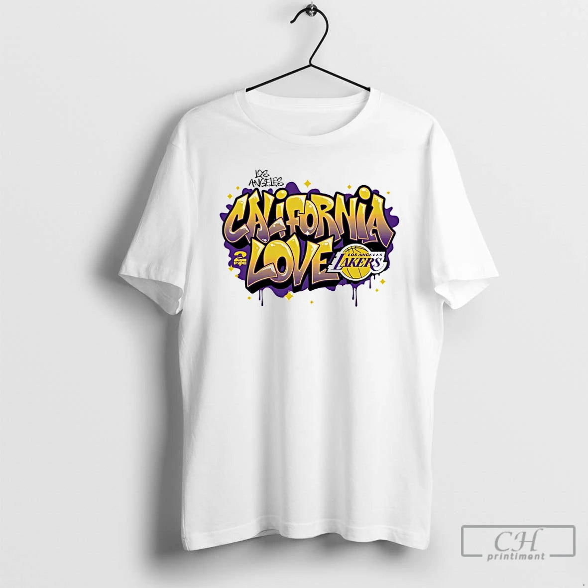 Classic Los Angeles Lakers California Love Logo