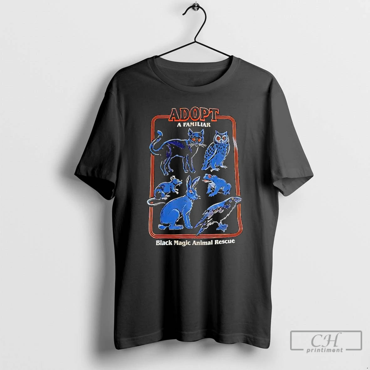 Classic Madopt A Familiar Steven Rhodes Blacks Magic Animal Rescue T-Shirts, Hoodie, Sweatshirt | WearSparks.com