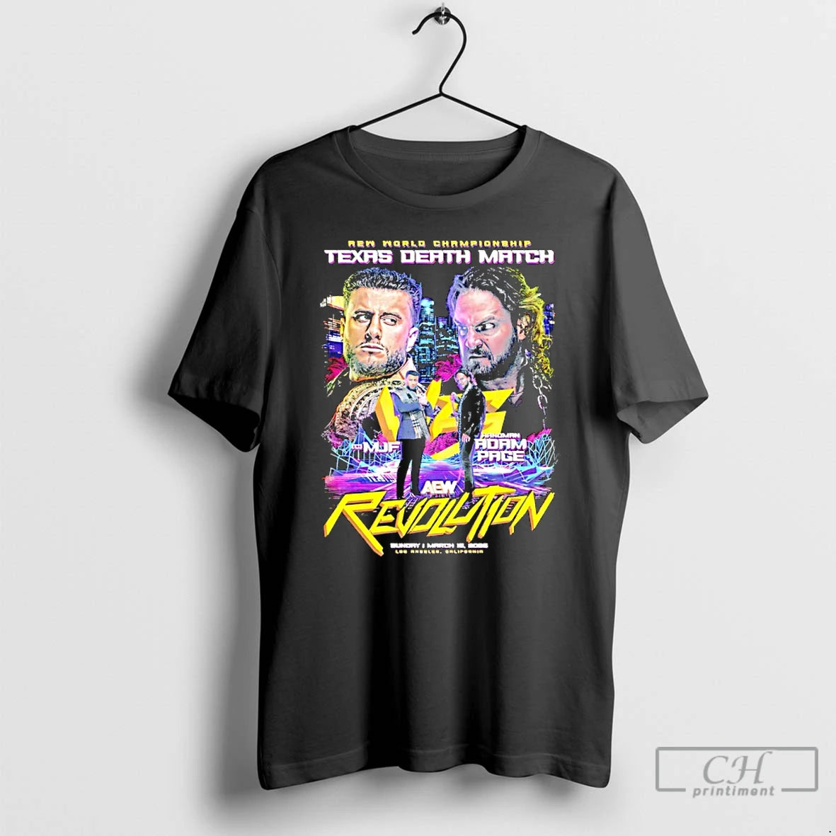 Classic Mjf Vs Hangman Adam Page 2026 Aew Revolution Matchup