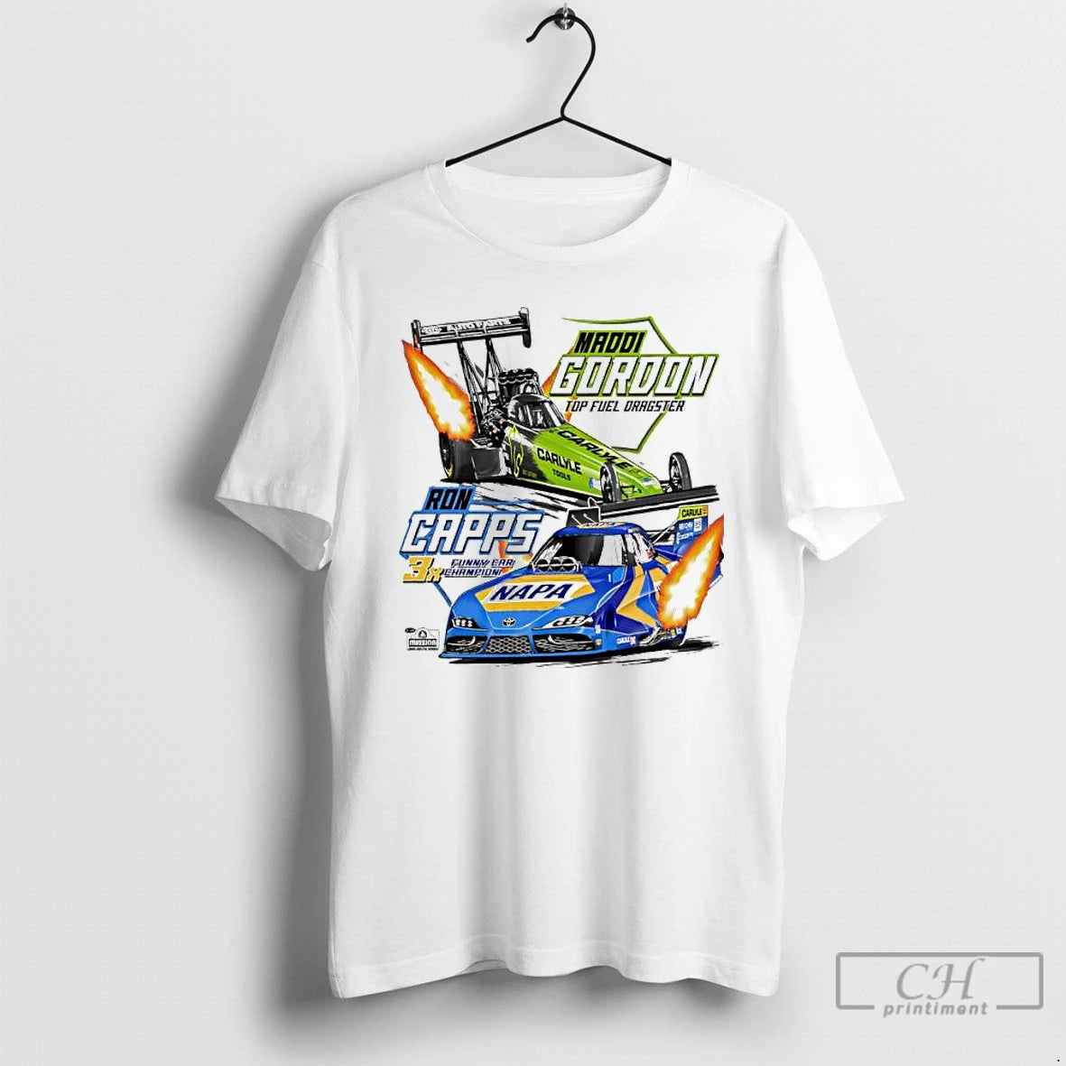 Classic Maddi Gordon And Ron Capps Top Fuel Dragster And Funny Car T Shirts Sweater