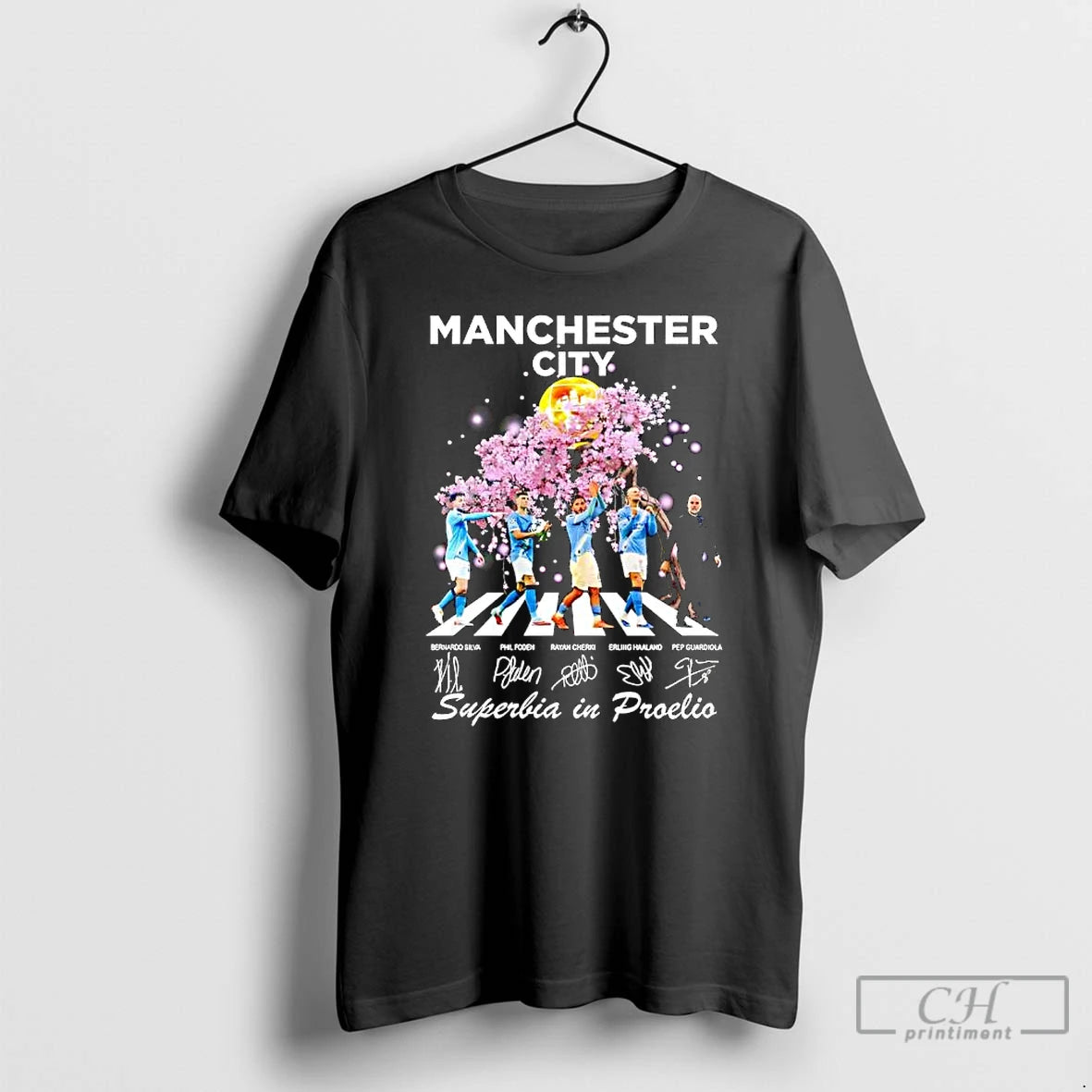 Classic Manchester City Fc Plen Superbia In Proelio Signatures T-Shirts, Hoodie, Sweatshirt | WearSparks.com