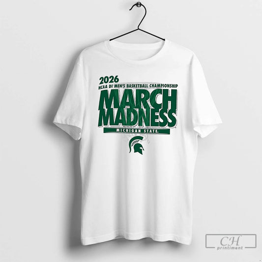 Classic Michigan State Basketball 2026 Ncaa Di Mens Basketball Championship March Madness T Shirts Sweater