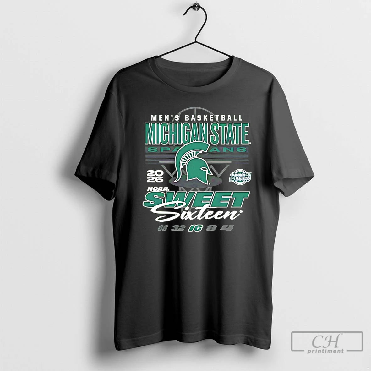 Classic Michigan State Spartans 2026 Ncaa March Madness Sweet 16 Bound