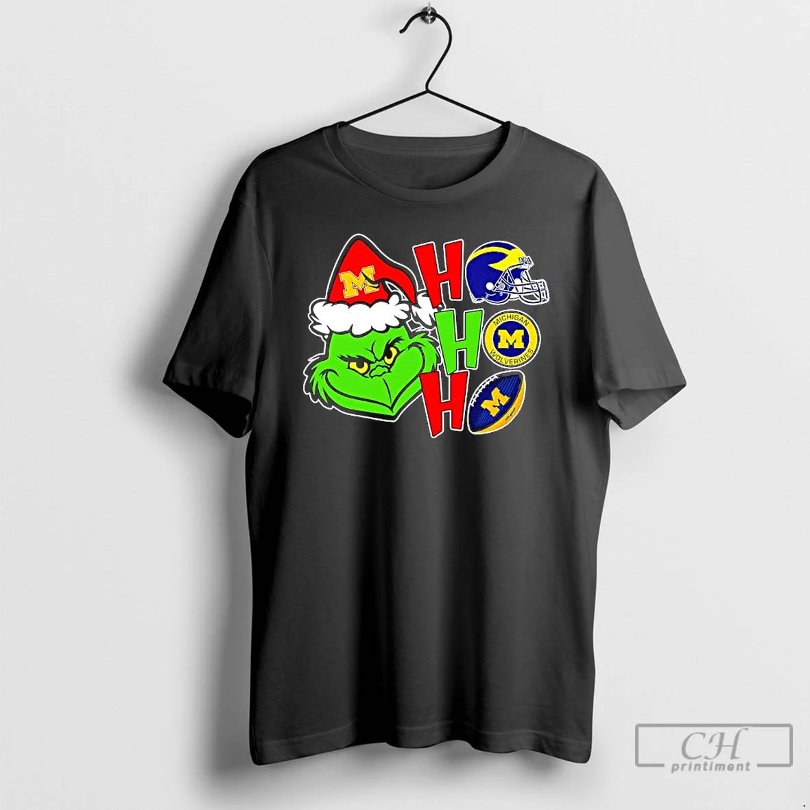 Classic Michigan Wolverines Grinch With Items T-Shirts, Hoodie, Sweatshirt | WearSparks.com