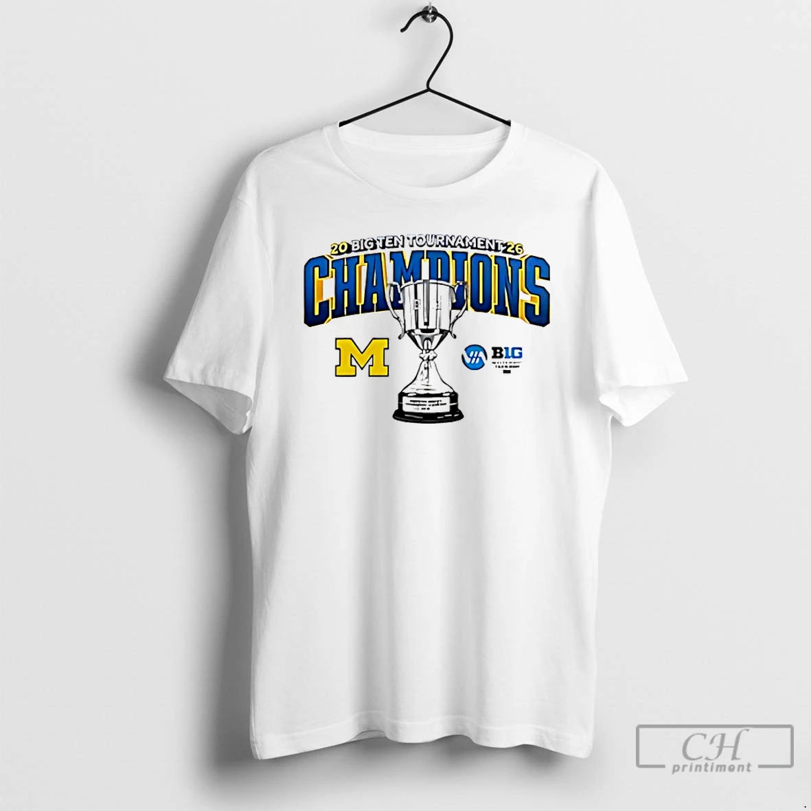 Classic Michigan Wolverines Hockey 2026 Big Ten Tournament Champions